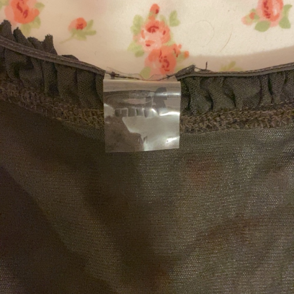 COPY - lace top was thrifted